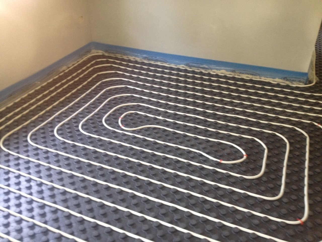 Impianto di riscaldamento a pavimento