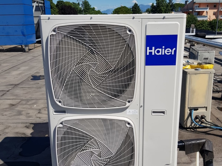 Impianto di condizionamento canalizzato